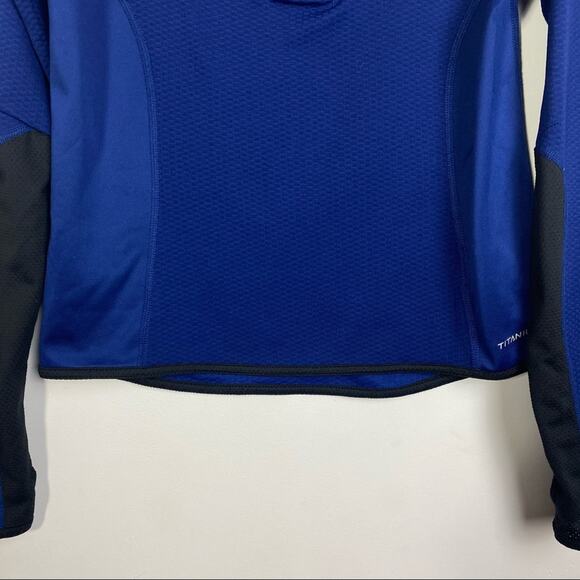 COLUMBIA TITANIUM HALF ZIP POLYESTER PULLOVER SZ S - Picture 4 of 10